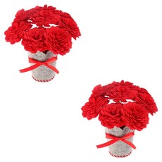 알로데 레드 카네이션 어버이날 DIY, TYPE04 레드02, 2개 문구/오피스/미술/화방용품 반품 최저가 8,000원