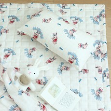 헬로미니미 여름 인견 어린이집 낮잠이불 세트, 미니레빗 홈인테리어/침구 반품 최저가 55,800원