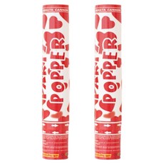 은박하트 웨딩 폭죽, 혼합색상, 2개 문구/오피스/파티/이벤트 반품 최저가 6,370원