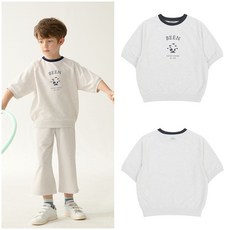 빈 남아용 6부 맨투맨 티셔츠 BZ17TS01IV 출산/유아동/유아동패션 반품 최저가 48,000원