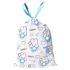 타미나요 귀여운 비닐 파우치 블루토끼 100p, 1개, 15L 홈인테리어/청소/세탁용품 반품 최저가 5,660원