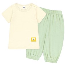 MilkBaby 아동용 통기성 보들보들 여름 실내복 상하의 세트 출산/유아동/유아동패션 반품 최저가 7,810원