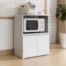 제우스가구 심플 LPM 800 렌지대, 올화이트, 2단 홈인테리어/주방가구 반품 최저가 39,800원