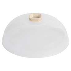 인하우셋 전자레인지 돔형 푸드커버, 베이지, 1개 주방용품/덮개/받침 반품 최저가 5,500원