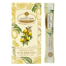 리얼마이즈 NFC 유기농 레몬즙 스틱, 300g, 1개 식품/생수/음료 반품 최저가 10,500원