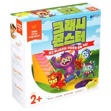 PEACEABLEKINGDOM 유아용 크래시 몬스터 보드게임, 1개, 혼합색상 완구/취미/보드게임 반품 최저가 32,150원