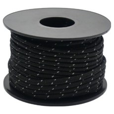 씨티컴퍼니 캠핑용 반사 로프 4mm, 블랙 스포츠/레저/캠핑전문관 반품 최저가 8,990원