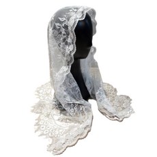 엔도브 천주교 긴 플라워 미사보, 1개 완구/취미/수집품 반품 최저가 10,920원