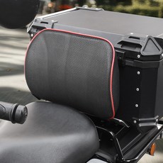 엑스핏 에어메쉬 허리쿠션 숏타입, 블랙 + 레드, 1개 자동차용품/오토바이용품 반품 최저가 14,950원