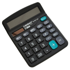 CAXIBAO 사무 가정용 일반계산기 KK-837-12S, 블랙, 1개 문구/오피스/사무용품 전문관 반품 최저가 3,220원