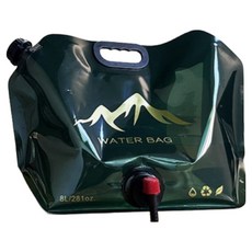 스포니언 휴대용 접이식 캠핑용 차박 워터백 8L, 카키, 1개 스포츠/레저/캠핑전문관 반품 최저가 4,560원