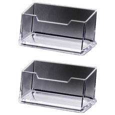 로이 아크릴 투명 명함 꽂이 A01, 2개, 1단 문구/오피스/사무용품 전문관 반품 최저가 7,780원