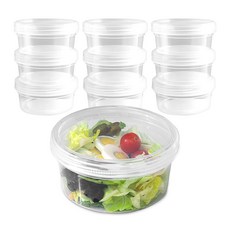 일상곳곳 다회용 스크류 밀폐용기, 10개, 4호(860ml) 주방용품/밀폐용기/반찬통 반품 최저가 12,820원
