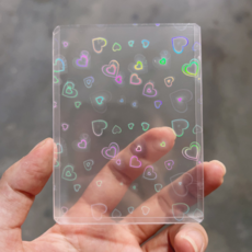 클로버상사 포토카드 홀로그램 탑로더, 하트, 10개 완구/취미/보드게임 반품 최저가 4,950원