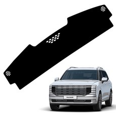 코리스 매트카본 자동차 대쉬보드커버, 디 올 뉴 팰리세이드 LX3 2025년 1월 HUD무, 블랙스티치 자동차용품/인테리어 반품 최저가 28,280원