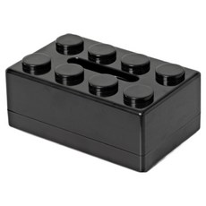 난리시스터즈 인테리어 다용도 컬러 블록 저금통 20 x 12.6 x 8 cm, 블랙, 1개 문구/오피스/보드/칠판/광고 반품 최저가 5,150원