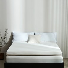 한샘 스테이 리버서블 메모리폼 토퍼, 화이트, 10cm 홈인테리어/FW 침구샵 반품 최저가 179,000원