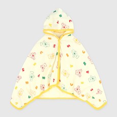 케어베어 아동용 알파벳 케어베어즈 2 in 1 후드 비치 타월 출산/유아동/유아동패션 반품 최저가 15,170원