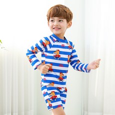 bayb 아동용 파피용 래쉬가드 상하의 + 수영모 세트 출산/유아동/유아동패션 반품 최저가 26,500원