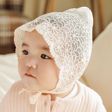 채니봉봉 유아용 브라이튼 레이스 아기보넷 패션의류/잡화/유아동패션 반품 최저가 4,100원