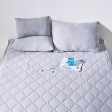 베네베딩 쿨쿨 여름 냉감 침대 패드, 그레이, 쿨매트 홈인테리어/침구 반품 최저가 21,780원