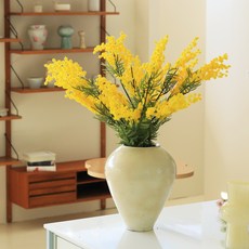 센트바스켓 조화 코지 미모사 실크플라워, 옐로우, 1개 홈인테리어/홈데코/디퓨저 반품 최저가 6,470원