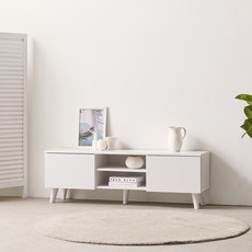 셀레스타 루나2 TV 도어 수납 거실장 1200 ABF5, 화이트(ABF51) 홈인테리어/가구 반품 최저가 42,270원