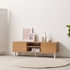 셀레스타 루나2 TV 도어 수납 거실장 1200 ABF5, 오크(ABF53) 홈인테리어/가구 반품 최저가 49,410원