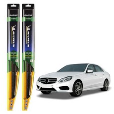 미쉐린 라디우스 하이브리드 와이퍼 운전석 + 조수석 세트, 벤츠 E350 E클래스 A207 자동차용품/차량관리/소모품 반품 최저가 17,850원