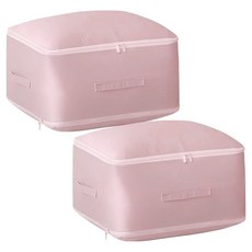 에코밍글 이불 의류 압축 파우치 정리함 핑크, 2개, 1개입 생활용품/압축팩/커버 반품 최저가 13,660원