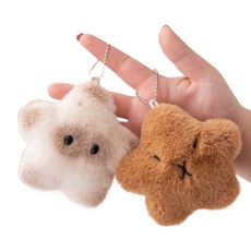 LUCY MARKET 귀여운 키링 만들기, 카피바라 + 샴고양이, 1세트 문구/오피스/미술/화방용품 반품 최저가 5,180원