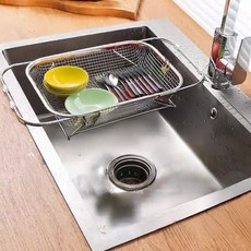 존글로벌 길이조절 촘촘 싱크대 건조대, 1개 주방용품/주방수납/정리 반품 최저가 4,060원