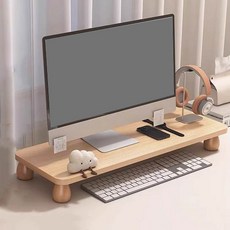 썸즈마인 심플 모니터 받침대 알다리 70 x 20 x 7.5 cm, 월넛 문구/오피스/사무용품 전문관 반품 최저가 18,080원