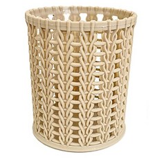 로이 원형 필기구 정리함 펜꽂이, 베이지, 1개 문구/오피스/사무용품 전문관 반품 최저가 9,920원