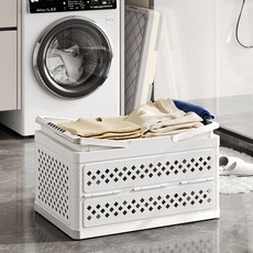 MF스토어 클린폴드 다용도 빨래 바구니, 화이트 홈인테리어/바구니/바스켓 반품 최저가 9,180원