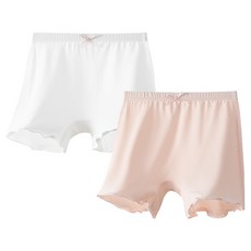 키즈데이 여아용 속바지 모달 60수 프릴 2종 세트 undefined/undefined 반품 최저가 6,550원