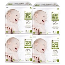 네이쳐러브메레 매직 소프트 핏 밴드형 기저귀 남여공용 3단계, 중형(M), 80매 생활용품/일회용기저귀 반품 최저가 27,450원