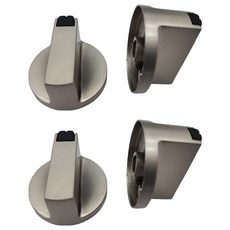 플렉스라인 가스레인지 손잡이 실버 4p 주방용품/주방가전 반품 최저가 4,180원