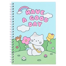 모던하우스 버터샵 몽글몽글 A5노트, 밀크캣 HAVE A GOOD DAY, 1개 문구/오피스/학용품/수업준비 반품 최저가 5,500원
