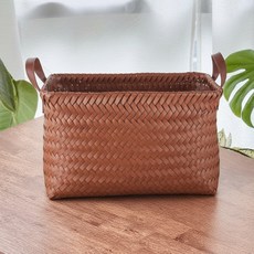리빙필로 라탄 수납바구니, 갈색, 1개 홈인테리어/수납/정리 반품 최저가 13,000원