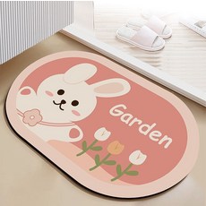 코튼뷰 다용도 애니멀 빨아쓰는 규조토 발매트, 정원 토끼 생활용품/욕실용품 반품 최저가 5,370원