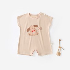 베베니즈 아동용 귀염애니멀 라운드 반팔 우주복 출산/유아동/출산준비물/선물 반품 최저가 5,760원