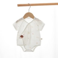 베베니즈 유아용 통기성 순면 잔패턴 배냇 반팔 바디수트 출산/유아동/출산준비물/선물 반품 최저가 8,850원