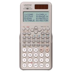유니원 공학용 계산기, 1개, UC-600E 2nd(샌드베이지) 문구/오피스/사무용품 전문관 반품 최저가 14,850원