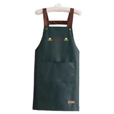 더예쁜 예쁜 모던 앞치마 벨트 가죽 태그, 헬로 다크 그린 문구/오피스/미술/화방용품 반품 최저가 9,630원