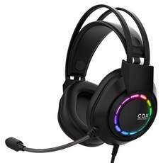 COX 초경량 가상7.1 LED 게이밍 헤드셋, 블랙, CH7 가전디지털/게임 반품 최저가 19,900원
