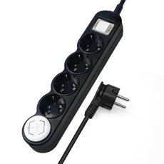 에코파워탭 과부하차단 틈새멀티탭 5구 YS-M501, 블랙, 1개, 1.5m 홈인테리어/생활전기용품 반품 최저가 15,600원