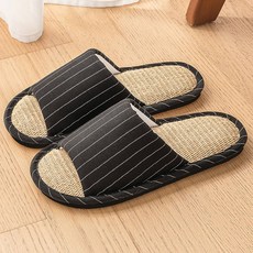 아리코 모던 거실 실내화, 블랙, 1개 홈인테리어/카페트/쿠션 반품 최저가 8,260원