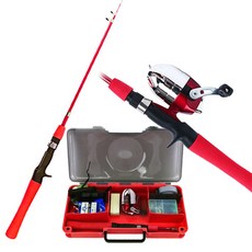배틀피싱 올인원 1.2m 루어 낚시 패키지, 레드 스포츠/레저/낚시 반품 최저가 24,680원