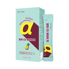 닥터린 알파 CD 원데이 핏 14p, 42g, 1개 헬스_건강식품/다이어트/이너뷰티 반품 최저가 8,550원